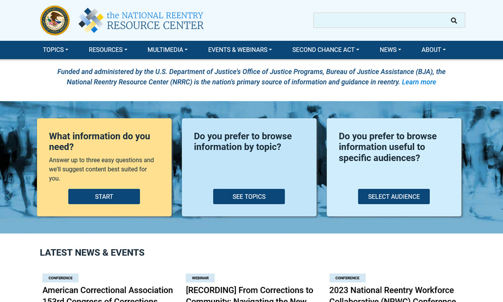 The National Reentry Resource Center