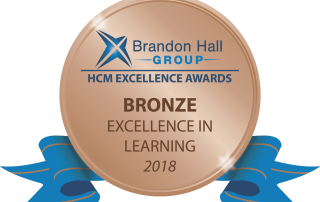 Brandon Hall Group Bronze Excellence in Learning 2018